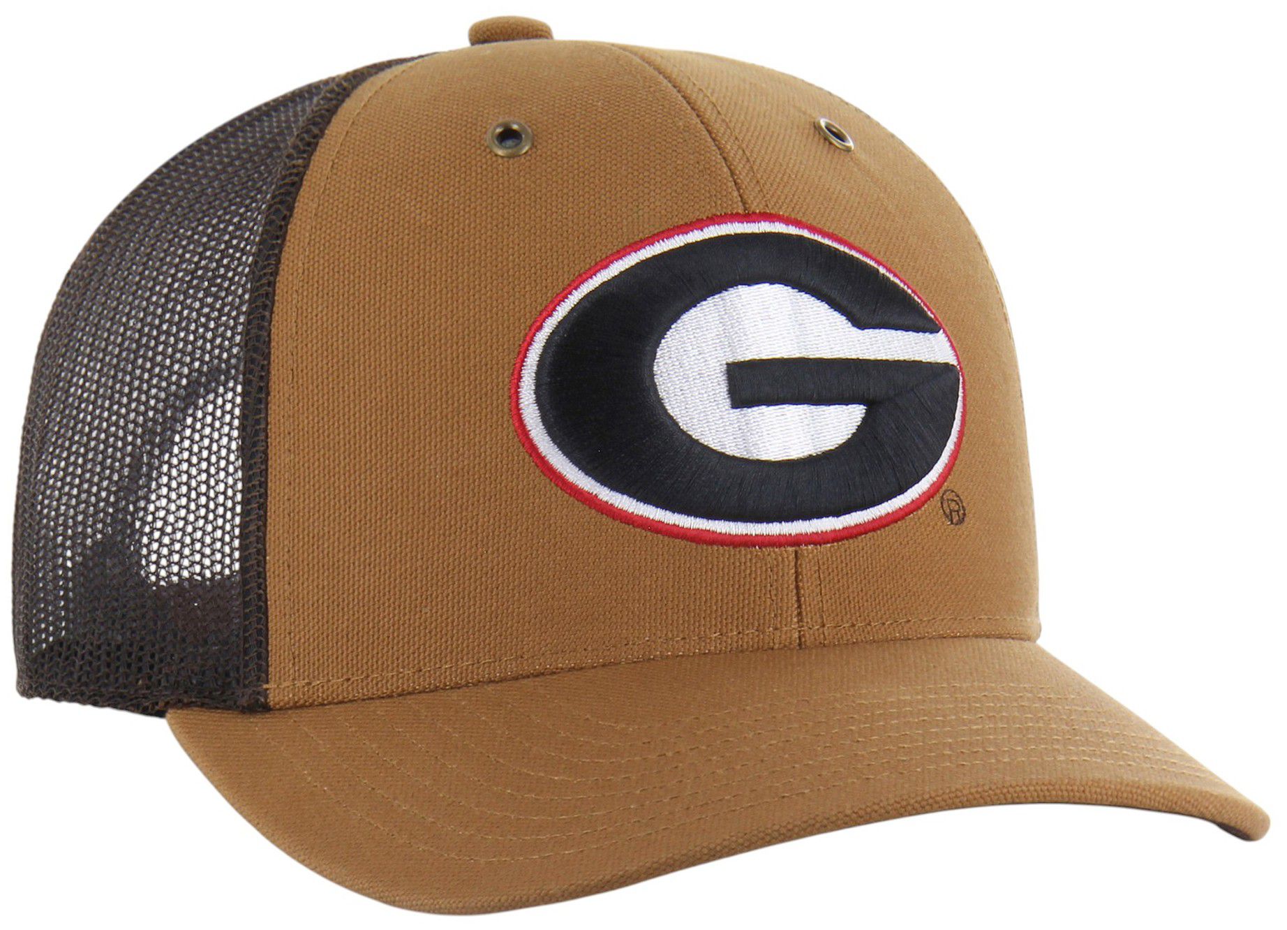 Carhartt x '47 Adult Georgia Bulldogs Brown Adjustable Trucker Hat product image