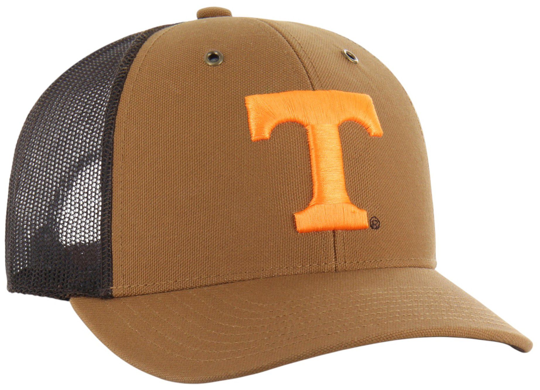 Carhartt x '47 Adult Tennessee Volunteers Brown Adjustable Trucker Hat product image