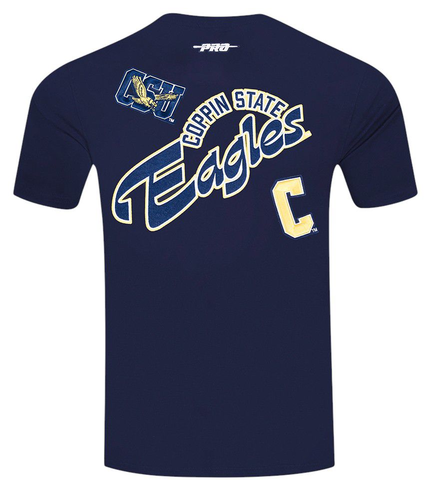 Pro Standard Men's Coppin State Eagles Navy Homecoming Short Sleeve T-Shirt product image