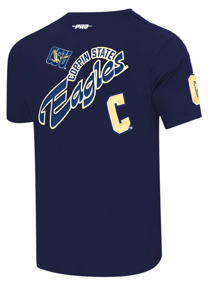 Pro Standard Men's Coppin State Eagles Navy Homecoming Short Sleeve T-Shirt product image