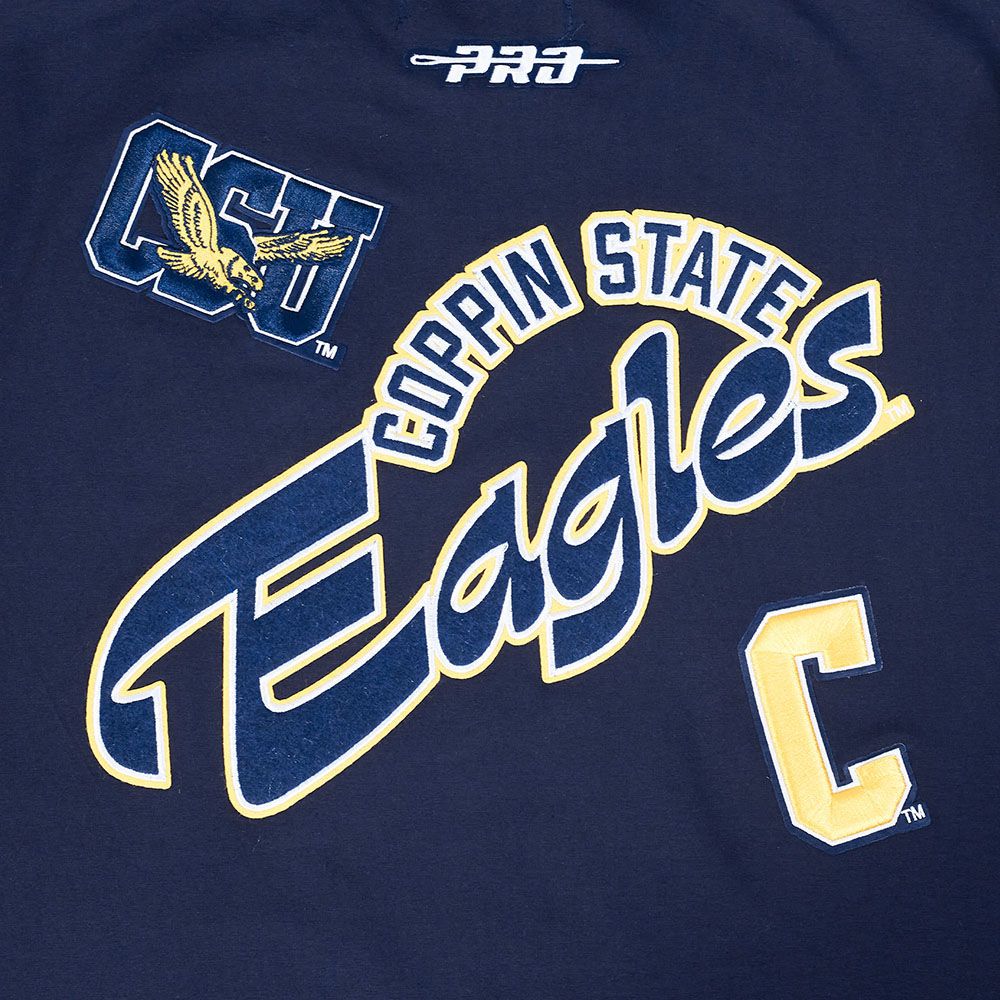 Pro Standard Men's Coppin State Eagles Navy Homecoming Short Sleeve T-Shirt product image