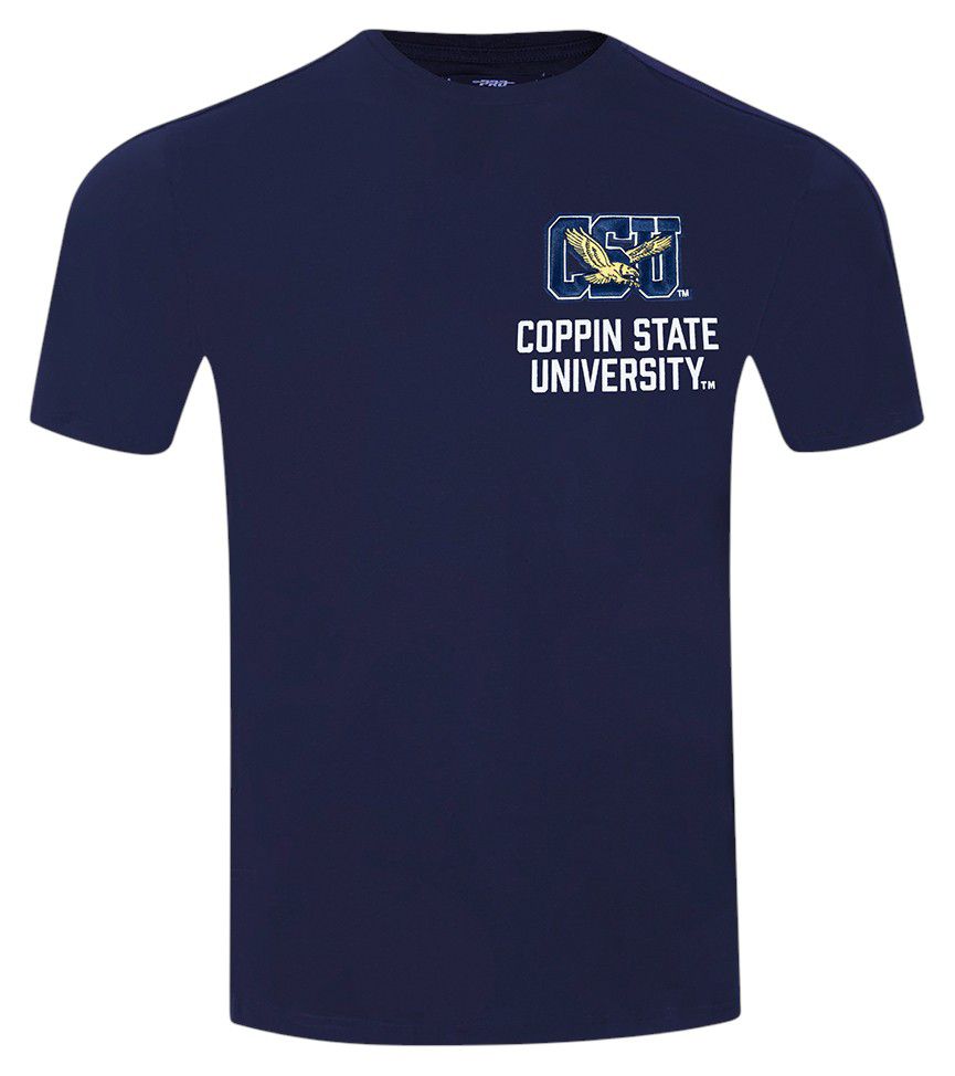 Pro Standard Men's Coppin State Eagles Navy Homecoming Short Sleeve T-Shirt product image