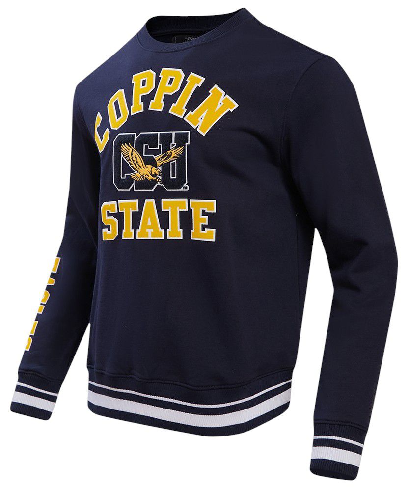 Pro Standard Men's Coppin State Eagles Navy Classic Crew Neck Sweatshirt product image