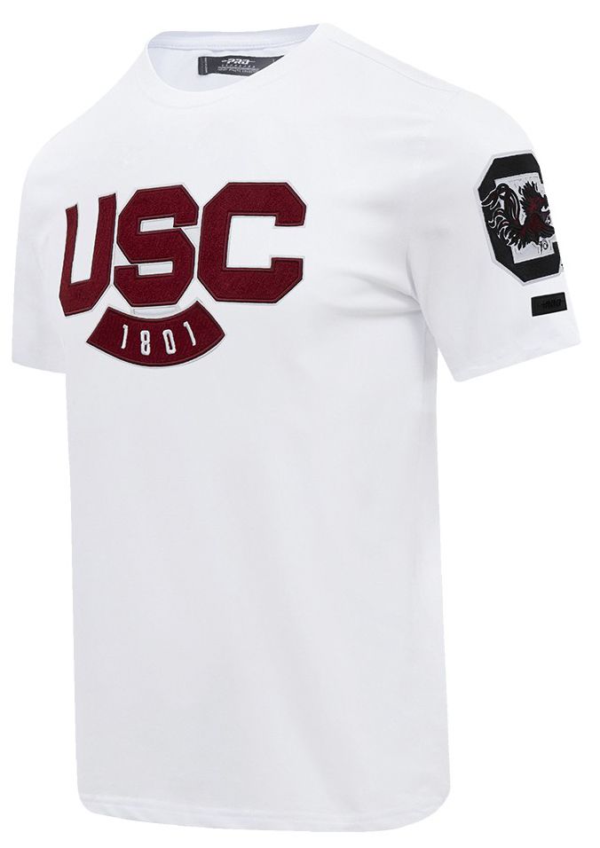 Pro Standard Men's South Carolina Gamecocks White Classic T-Shirt product image