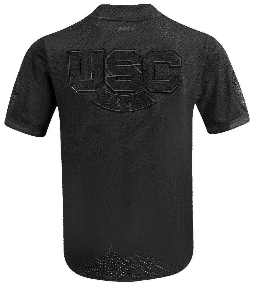 Pro Standard Men's South Carolina Gamecocks Black Replica Full-Button Baseball Jersey product image