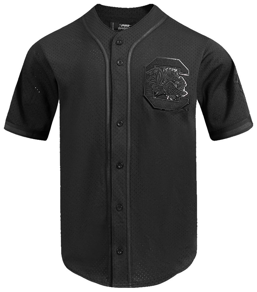 Pro Standard Men's South Carolina Gamecocks Black Replica Full-Button Baseball Jersey product image