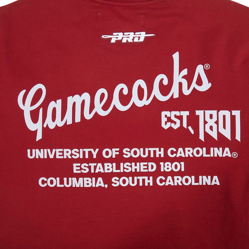 Pro Standard Men's South Carolina Gamecocks Red Headliner T-Shirt product image