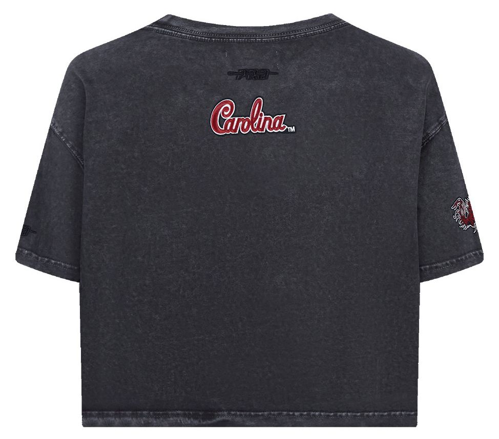 Pro Standard Women's South Carolina Gamecocks Washed Black Boxy T-Shirt product image