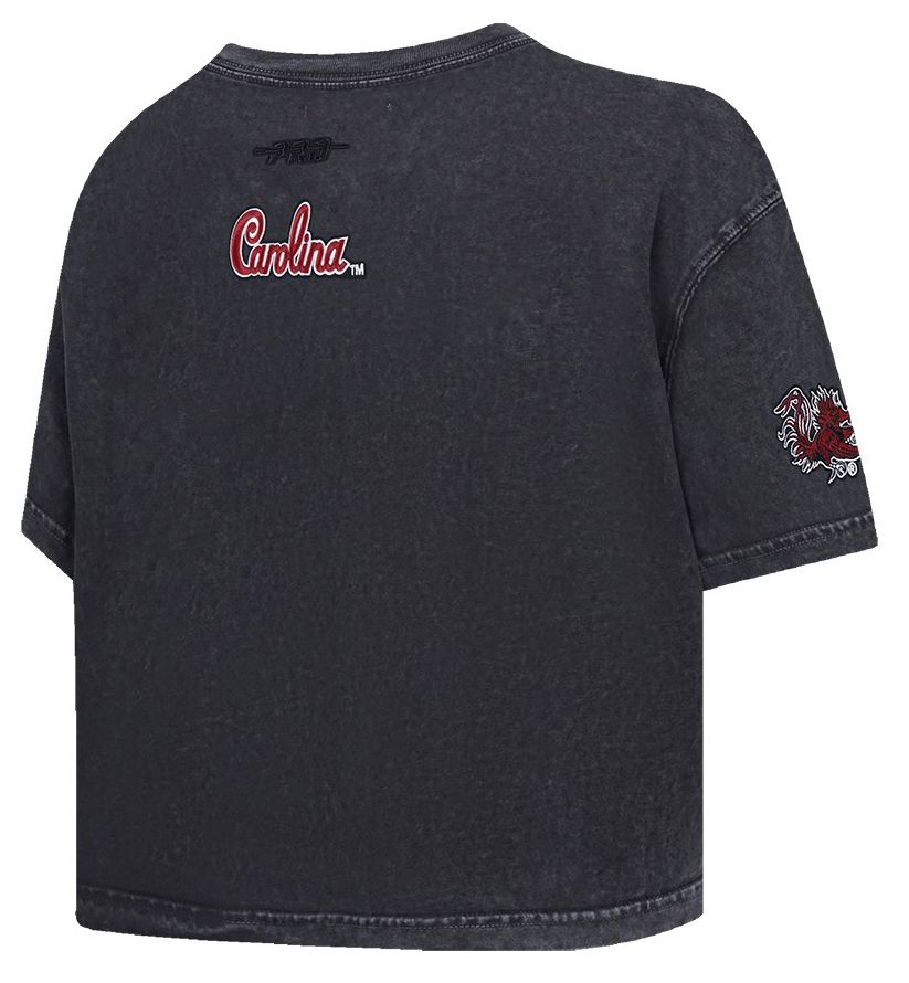 Pro Standard Women's South Carolina Gamecocks Washed Black Boxy T-Shirt product image