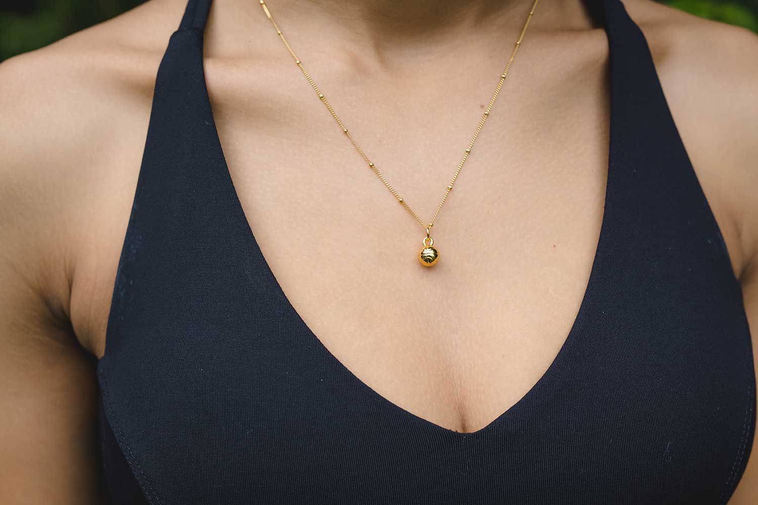 Chelsea Charles Basketball Necklace product image