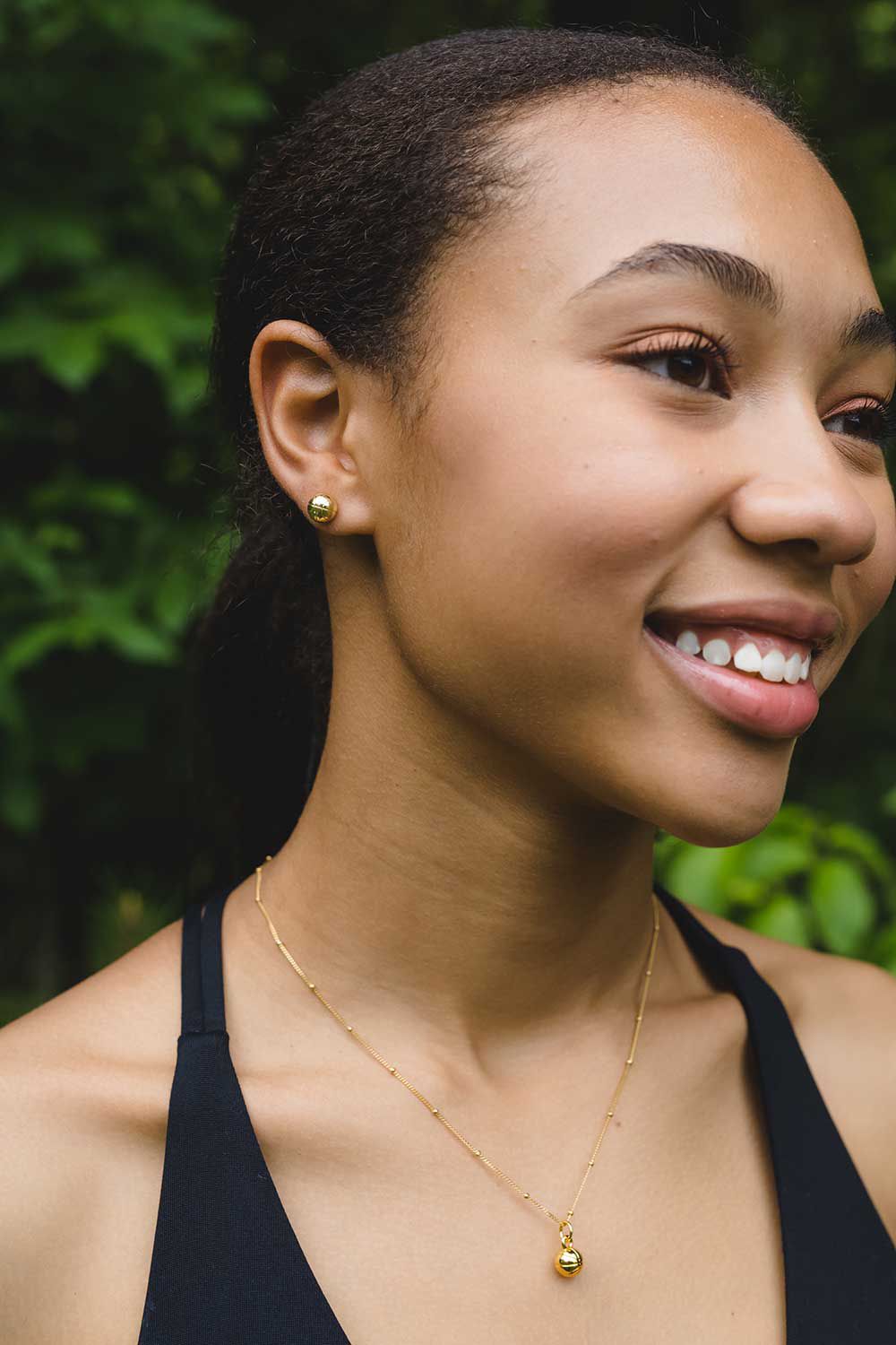 Chelsea Charles Basketball Necklace product image