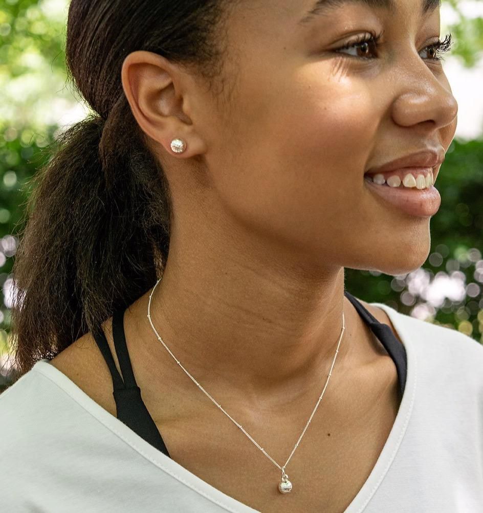 Chelsea Charles Basketball Necklace product image