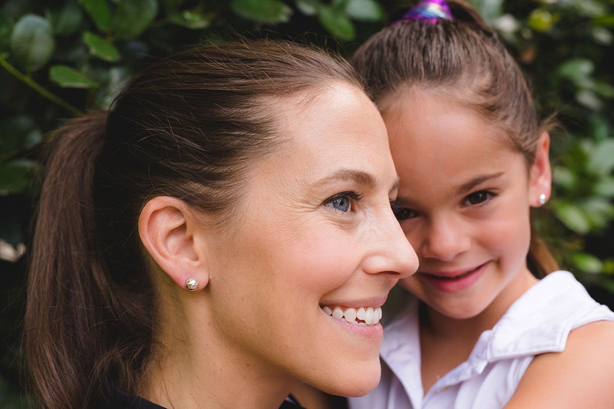 Chelsea Charles Mother-Daughter Tennis Ball Earrings product image