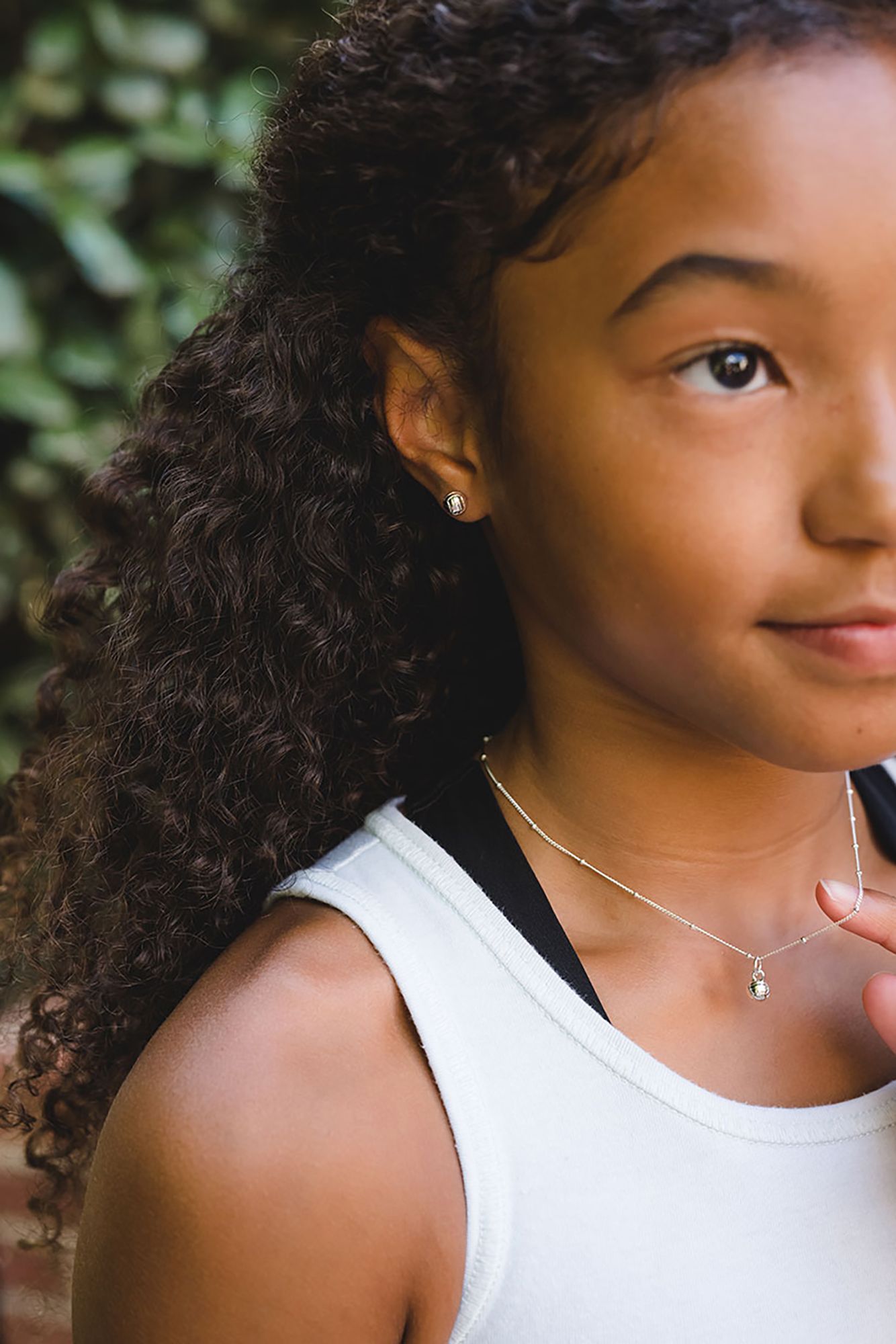 Chelsea Charles Girls' Sport Volleyball Necklace and Earrings Set product image