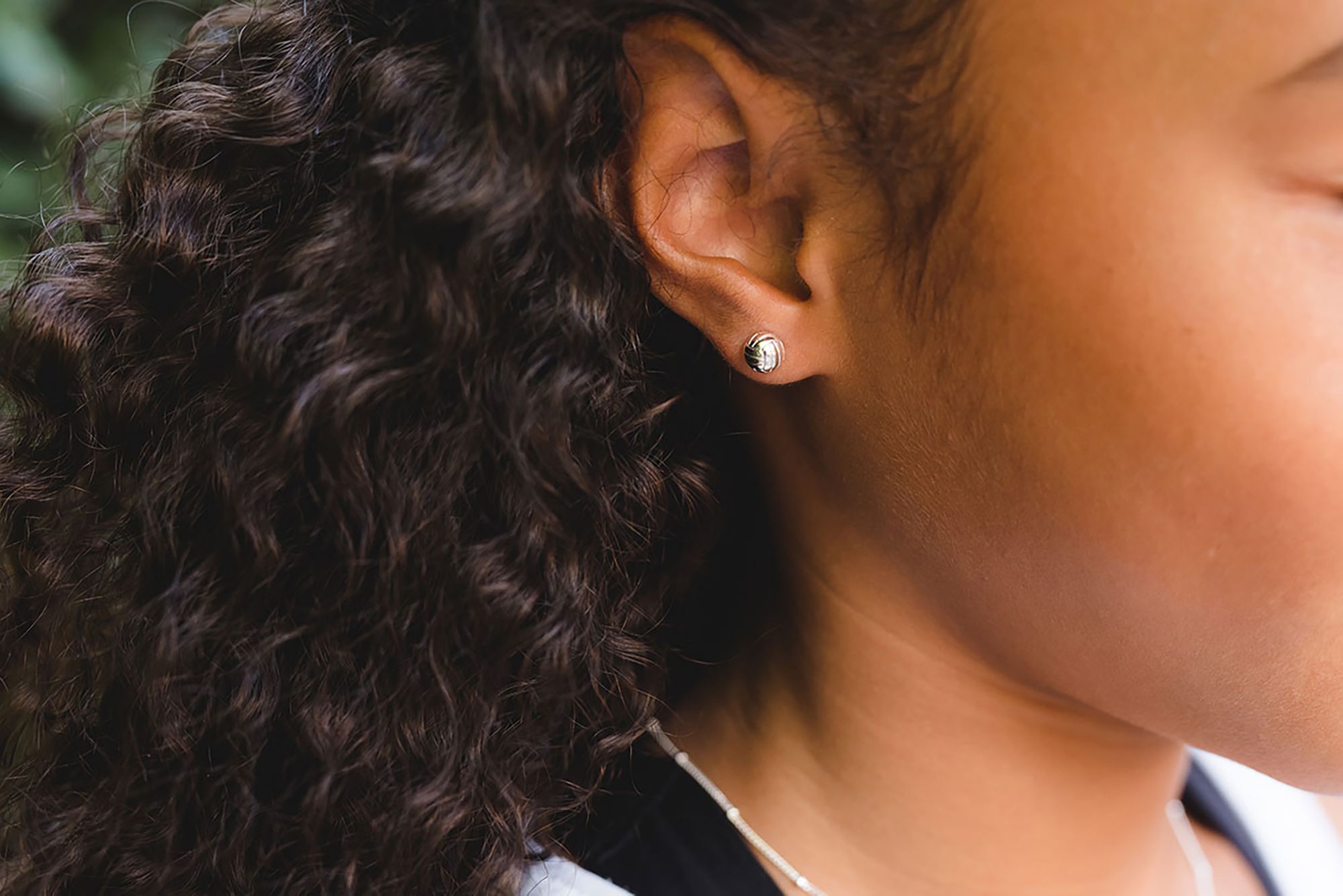 Chelsea Charles Girls' Sport Volleyball Earrings product image