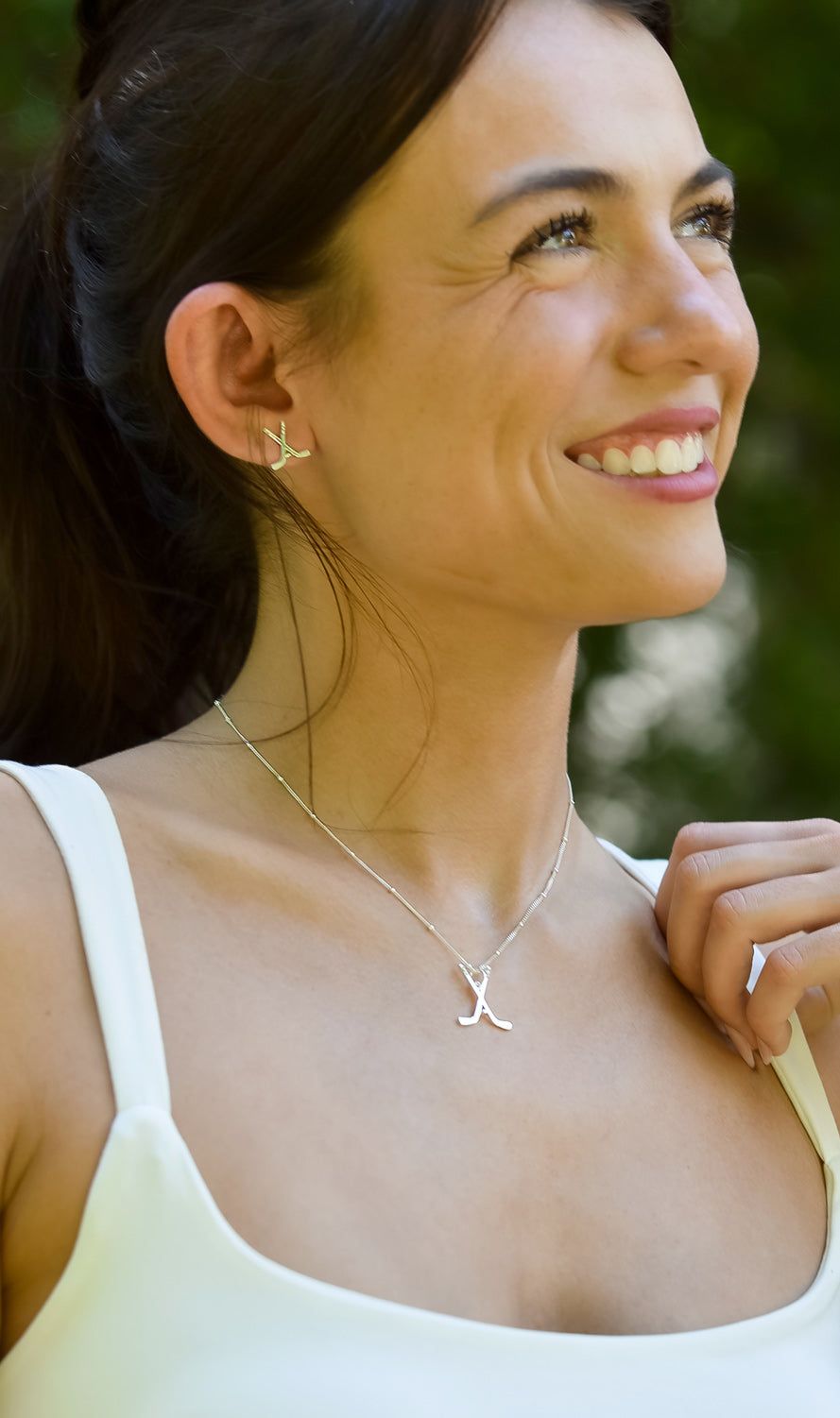 Chelsea Charles Gold Sport Ice Hockey Charm Necklace product image