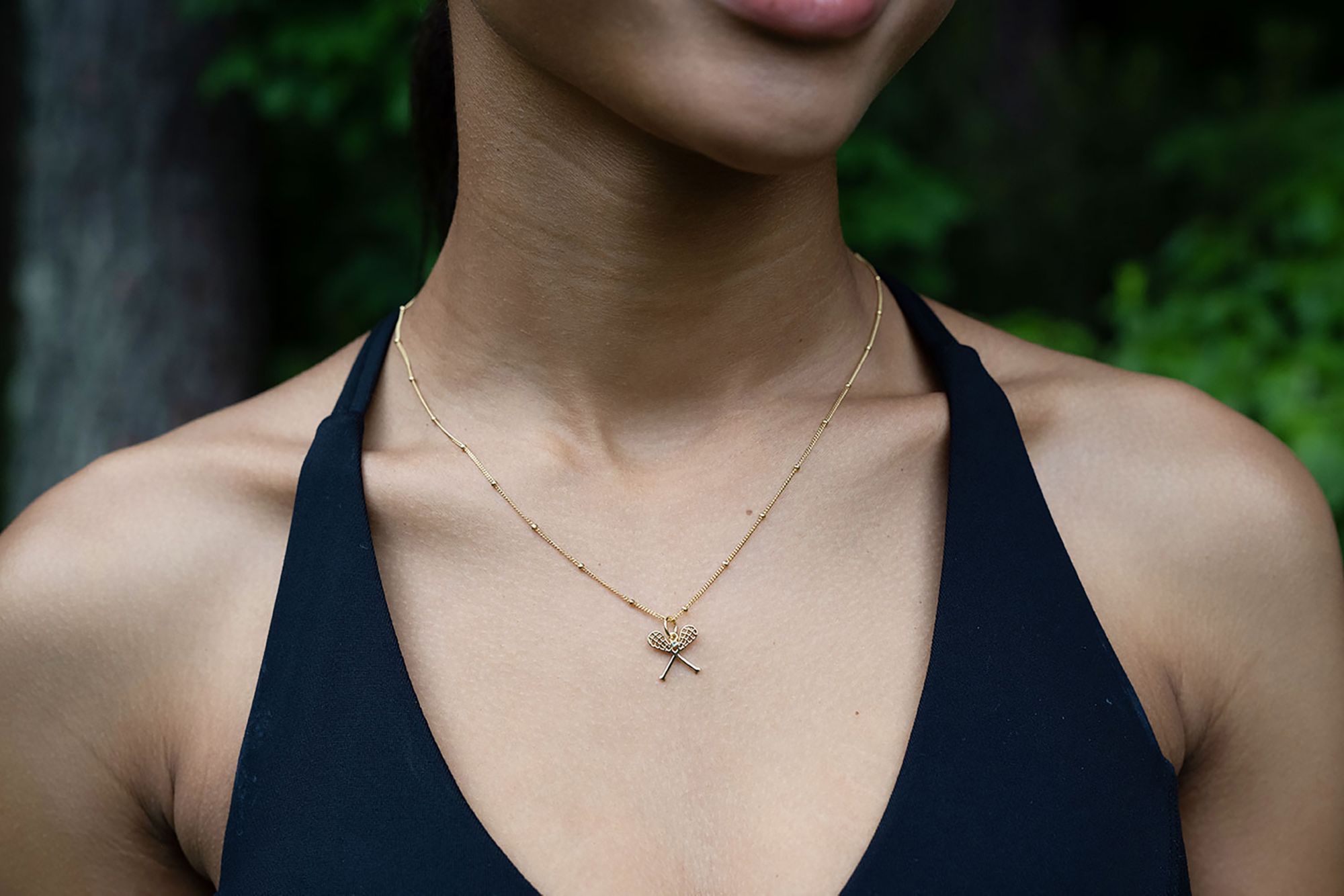 Chelsea Charles Women's Sport Lacrosse Necklace product image