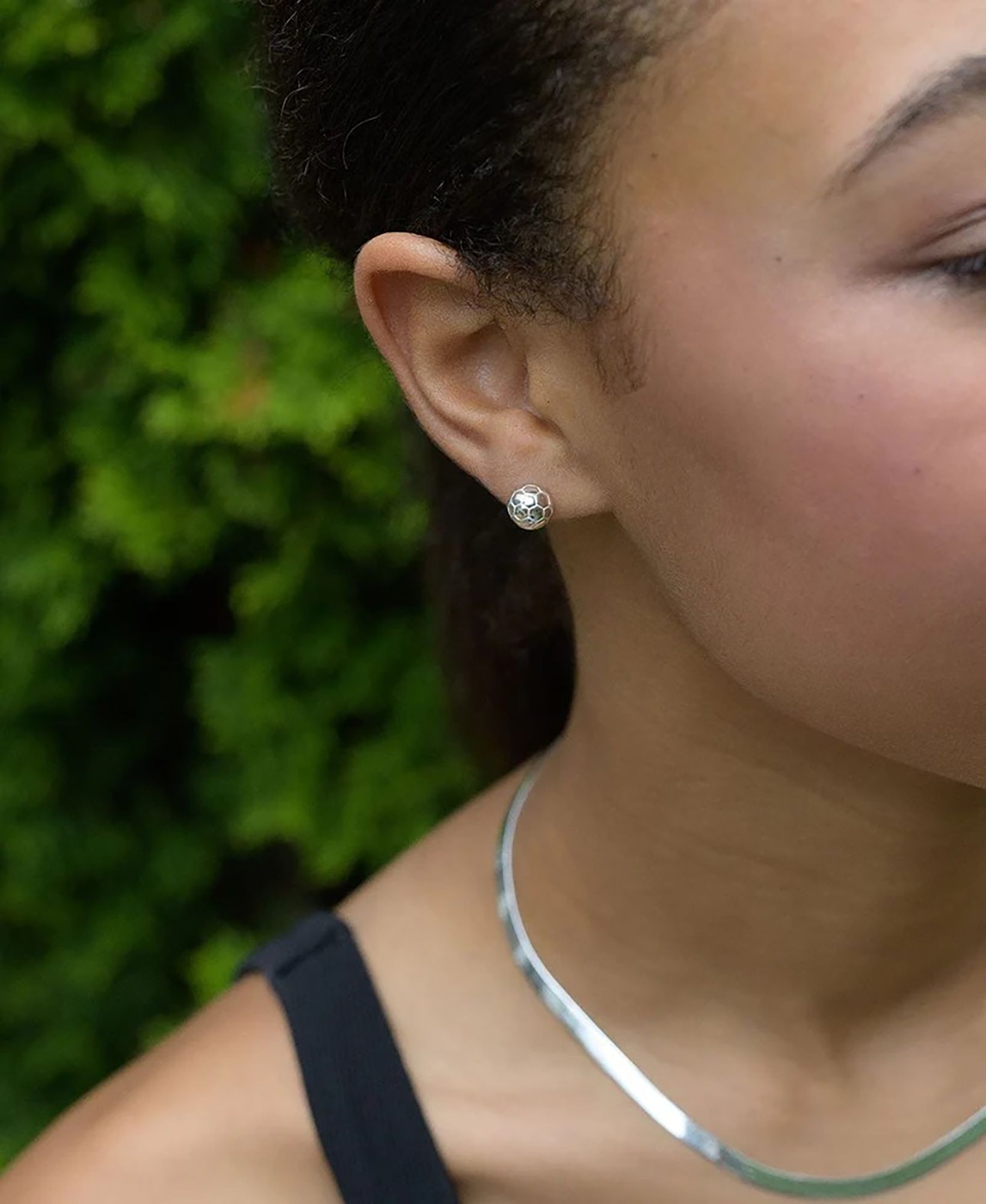 Chelsea Charles Sport Soccer Ball Earrings product image