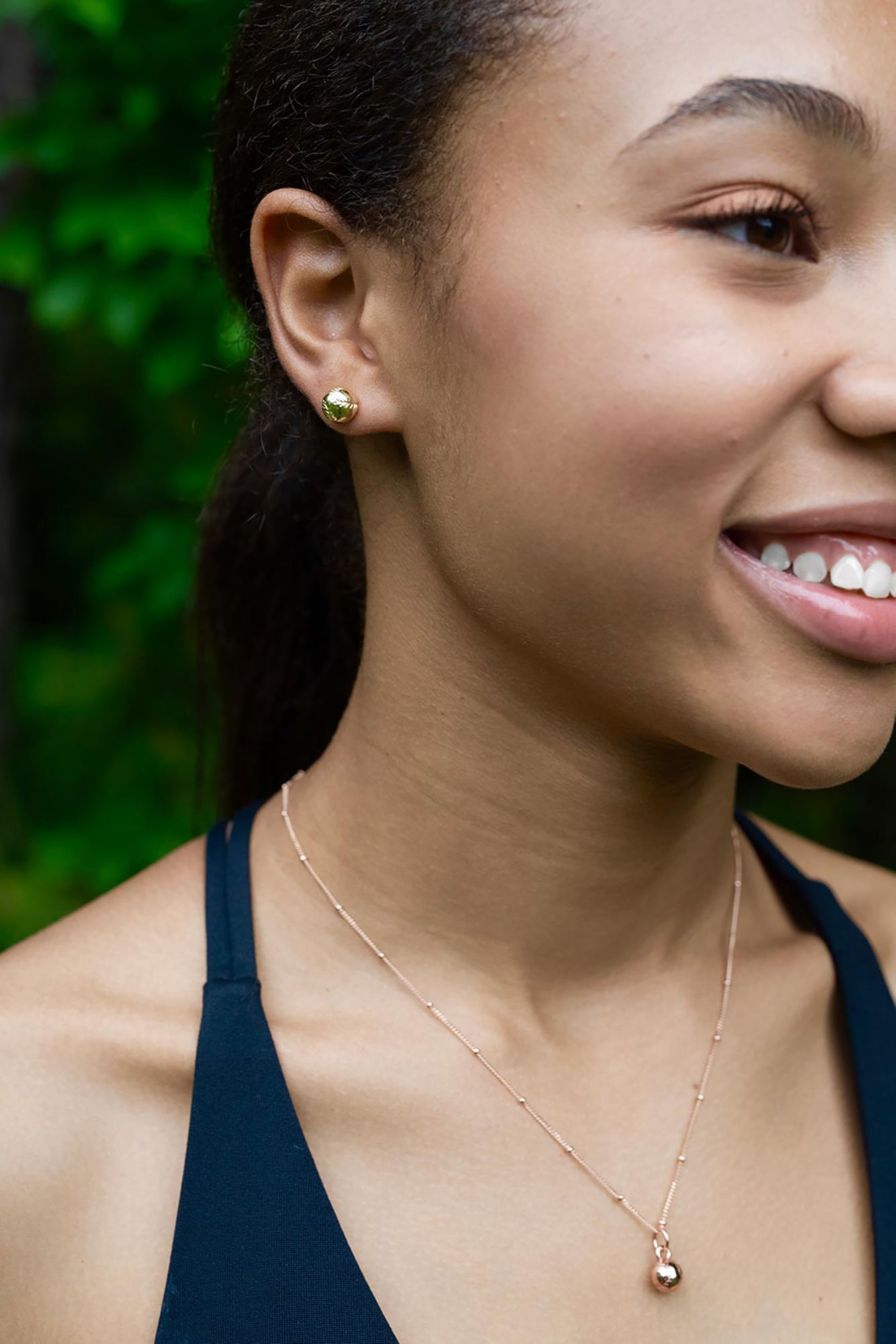 Chelsea Charles Women's Softball Charm Earrings product image