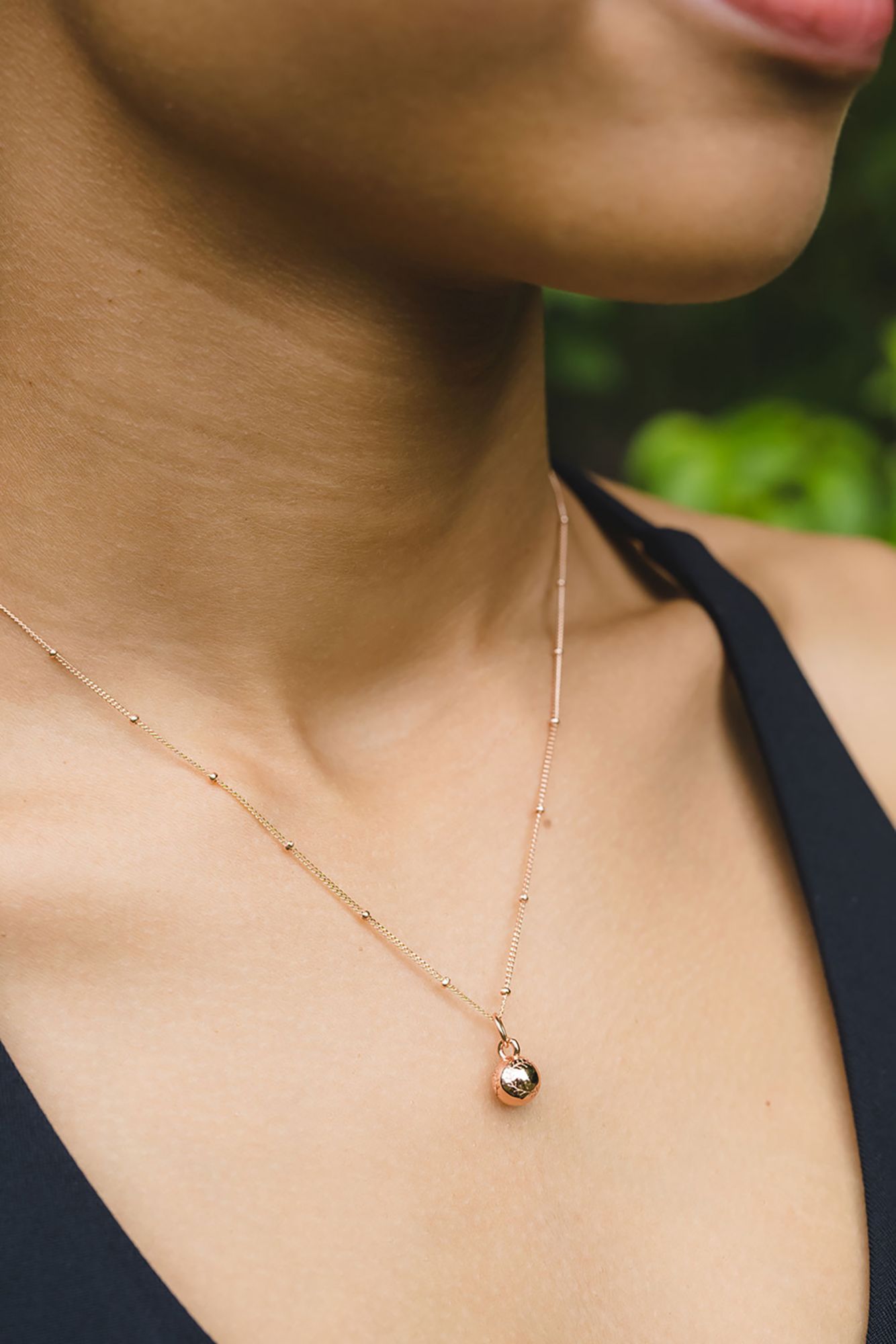 Chelsea Charles Women's Softball Charm Necklace product image