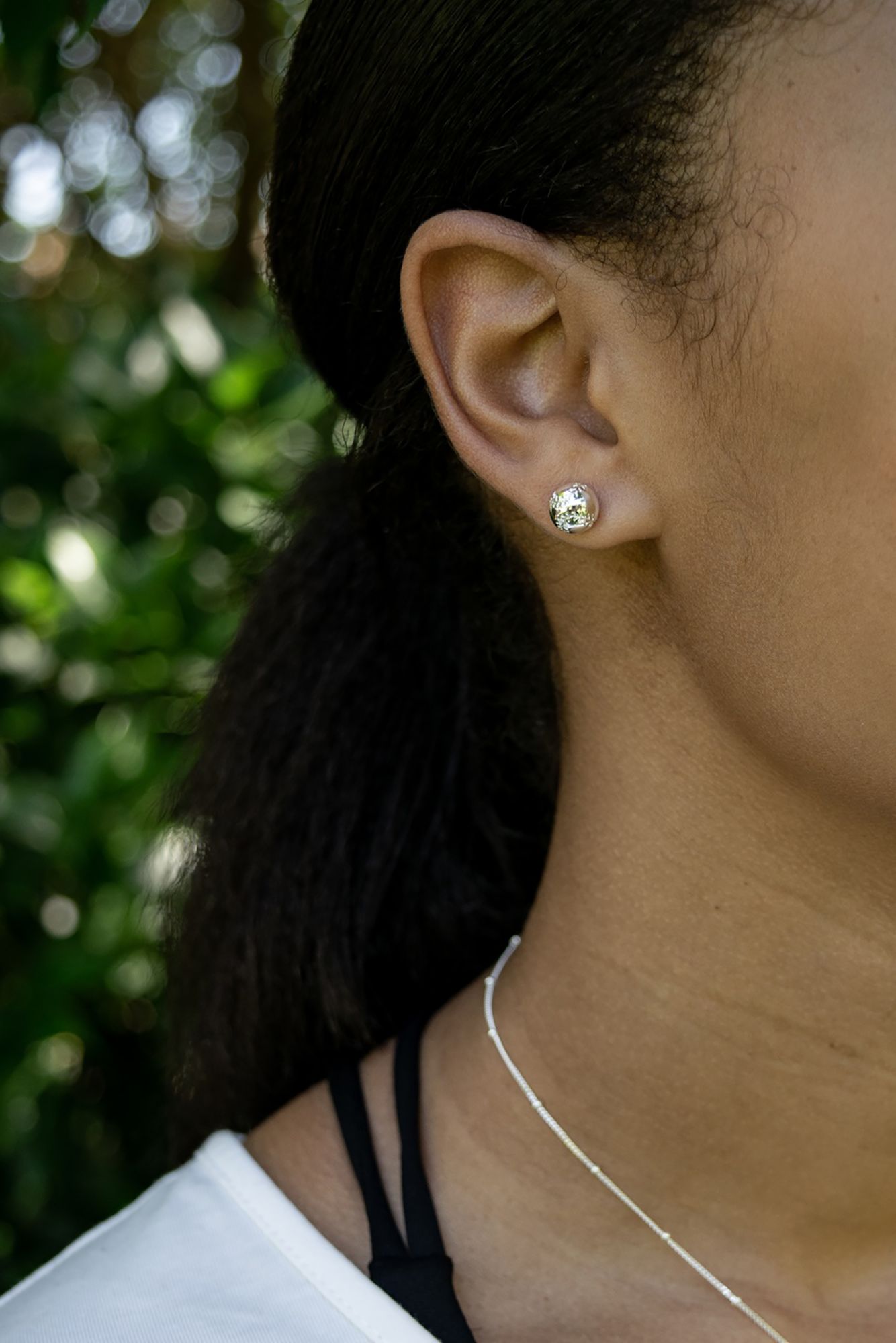 Chelsea Charles Women's Softball Charm Earrings product image