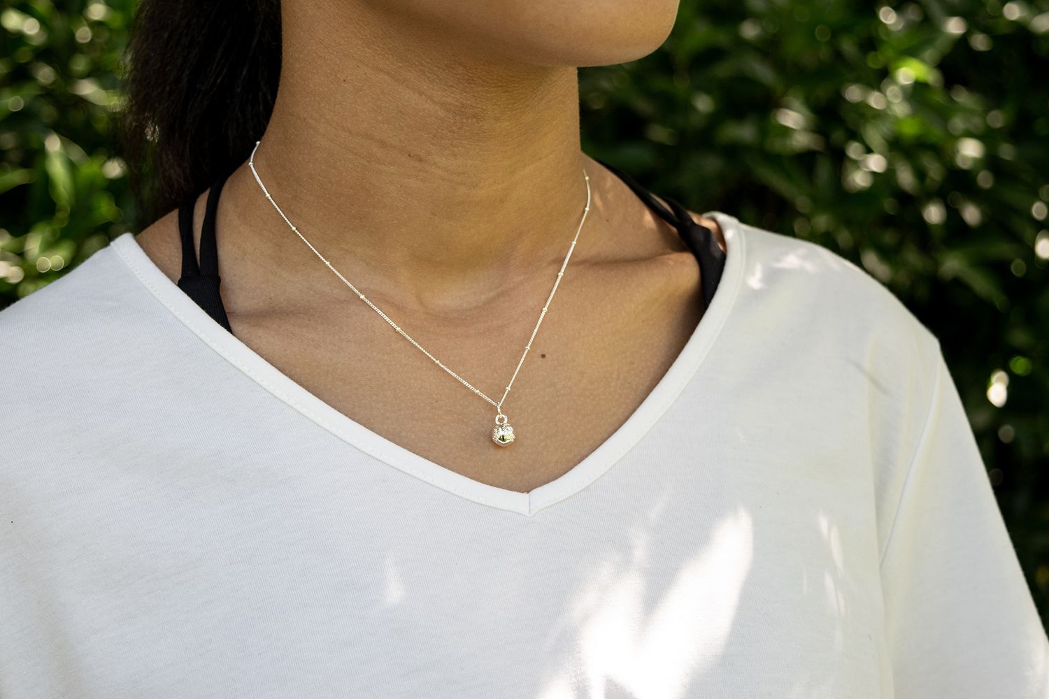 Chelsea Charles Women's Softball Charm Necklace product image