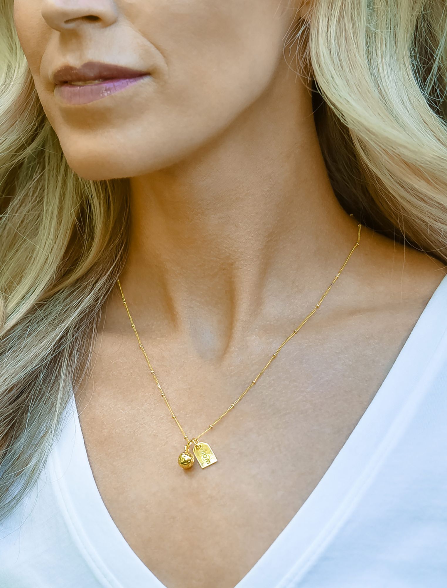 Chelsea Charles Soccer Mom Double Charm Necklace product image