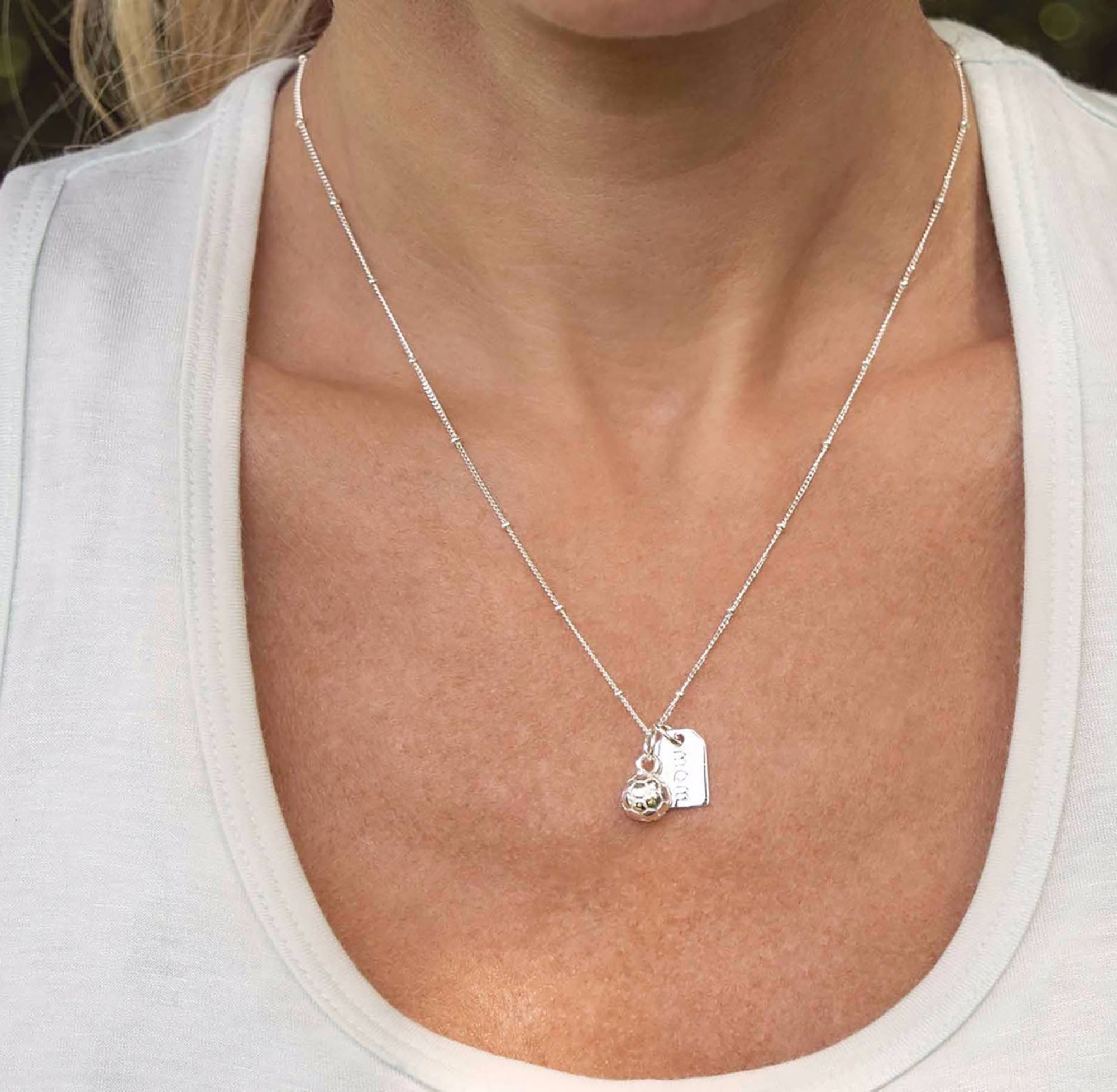 Chelsea Charles Soccer Mom Double Charm Necklace product image