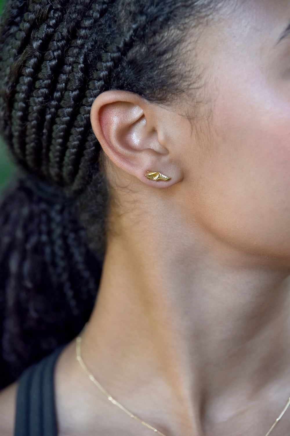 Chelsea Charles Sport Wing Run Shoe Earrings product image