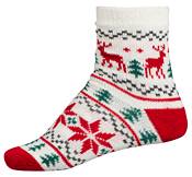 Northeast Outfitters Youth Cozy Cabin Holiday Deer Fairisle Socks product image