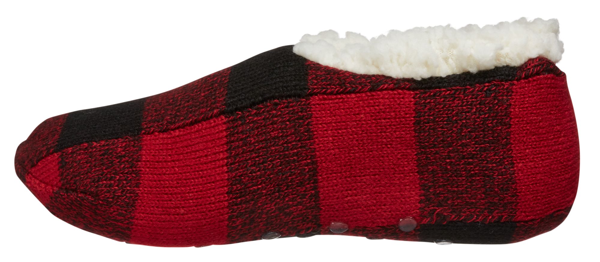 Northeast Outfitters Youth Cozy Cabin Holiday Buff Check Slipper Socks product image
