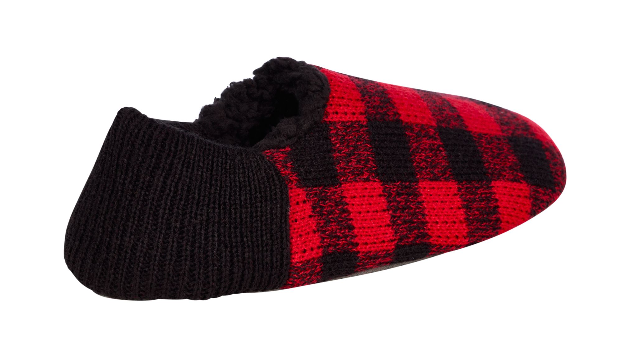 Northeast Outfitters Cozy Cabin Men's Buff Check Slippers product image