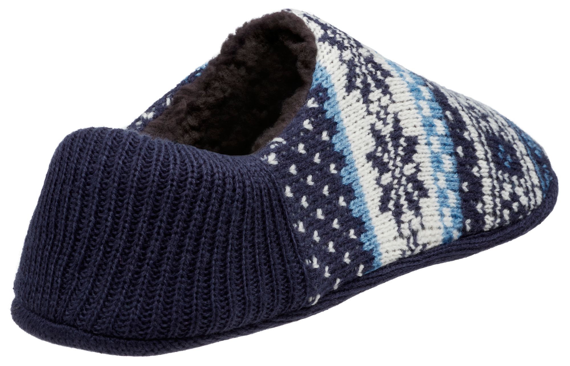 Northeast Outfitters Men's Cozy Cabin Holiday Snowflake Slipper Socks