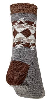 Northeast Outfitters Men's Cozy Cabin Tribal Print Cuffed Crew Socks product image