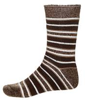 Northeast Outfitters Men's Cozy Cabin Brushed Heather Striped Crew Socks product image