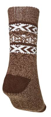 Northeast Outfitters Men's Cozy Cabin Brushed Heather Tribal Print Crew Socks product image