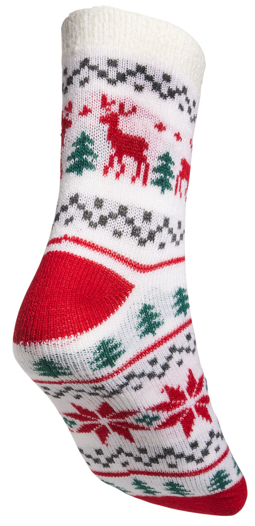 Northeast Outfitters Men's Cozy Cabin Holiday Reindeer Fairisle Socks