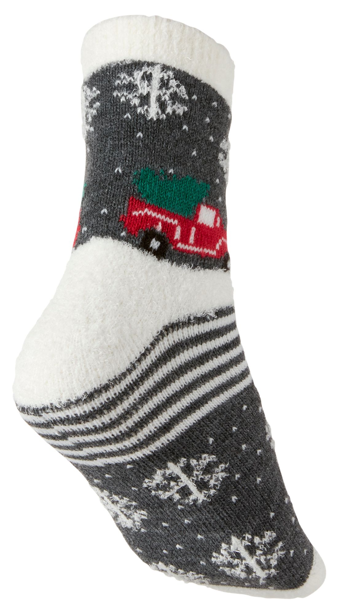 Northeast Outfitters Men's Cozy Cabin Holiday Nordic Truck Socks product image