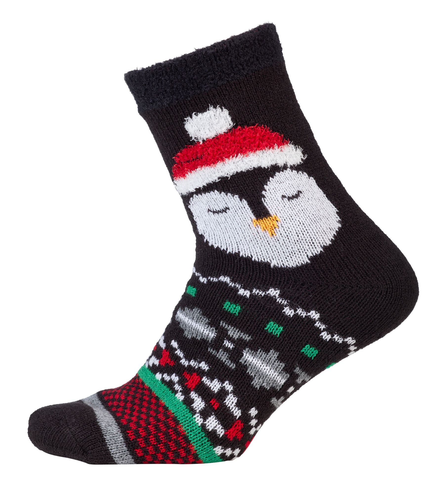 Northeast Outfitters Cozy Cabin Men's Festive Ankle Icon Socks product image