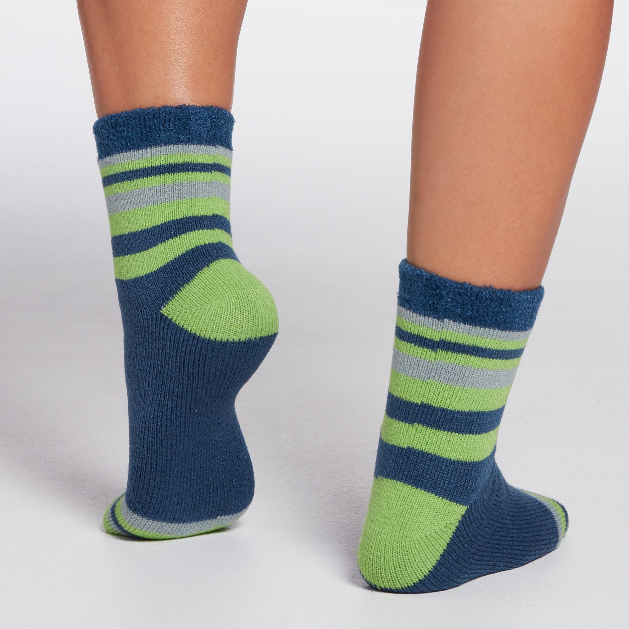 Northeast Outfitters Team Stripe Colorblock Cozy Cabin Crew Socks product image