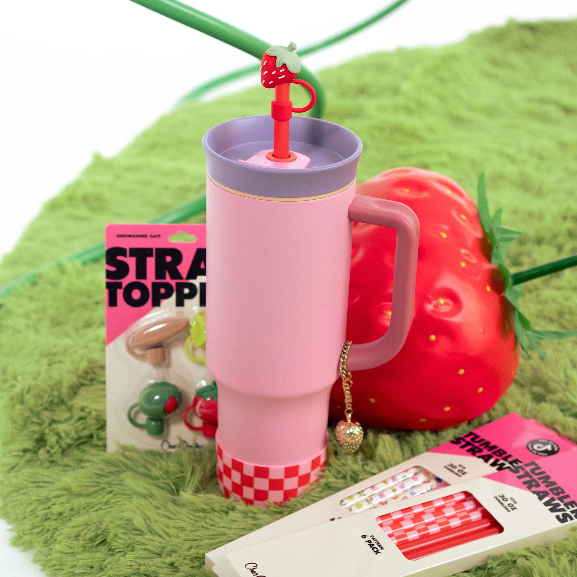 CharCharms 40oz. Tumbler Replacement Straws - 6 Pack product image