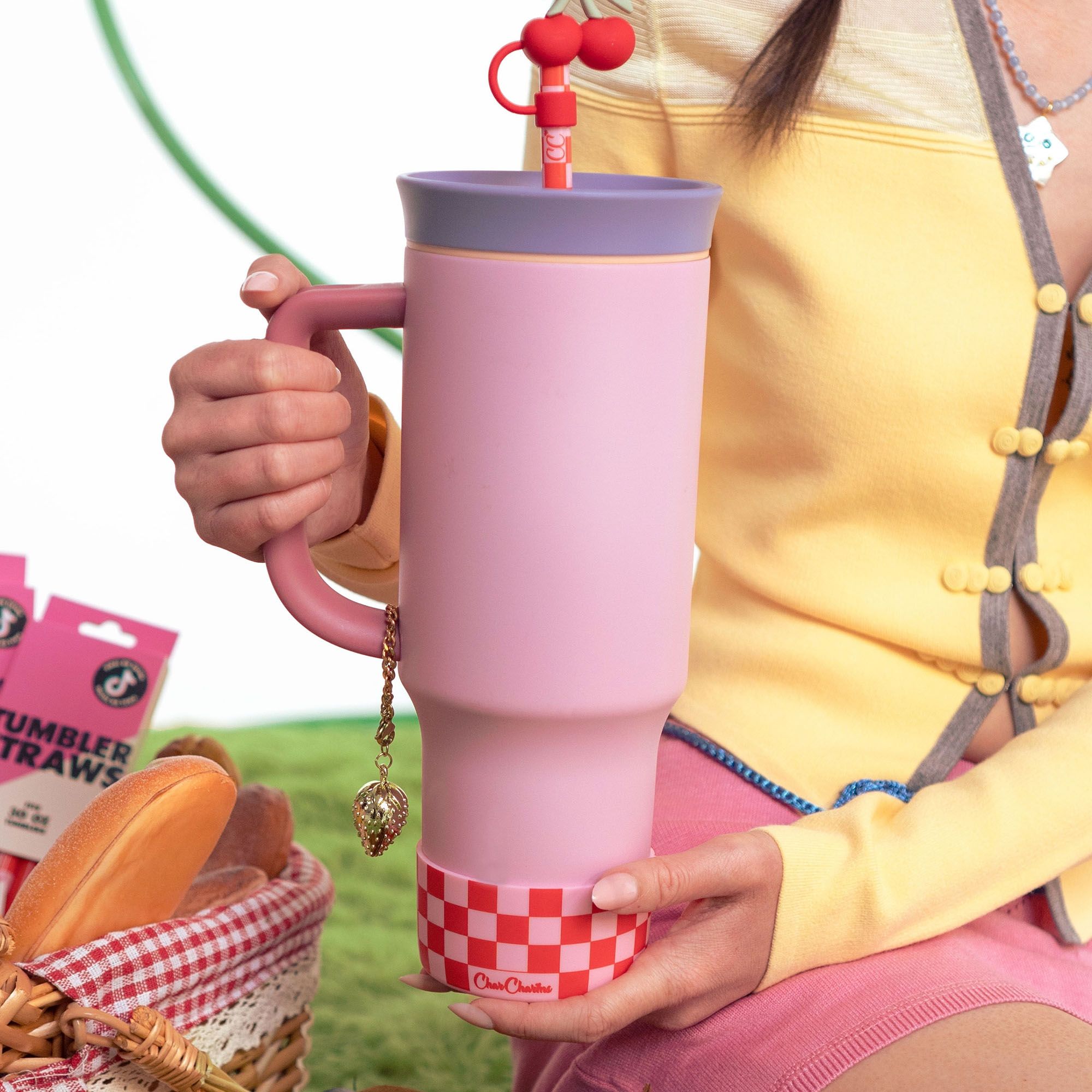 CharCharms 40oz. Tumbler Replacement Straws - 6 Pack product image