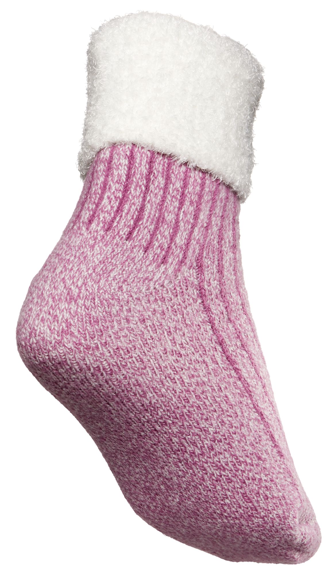 Northeast Outfitters Women's Rib Crew Cozy Cabin Cuffed Socks product image