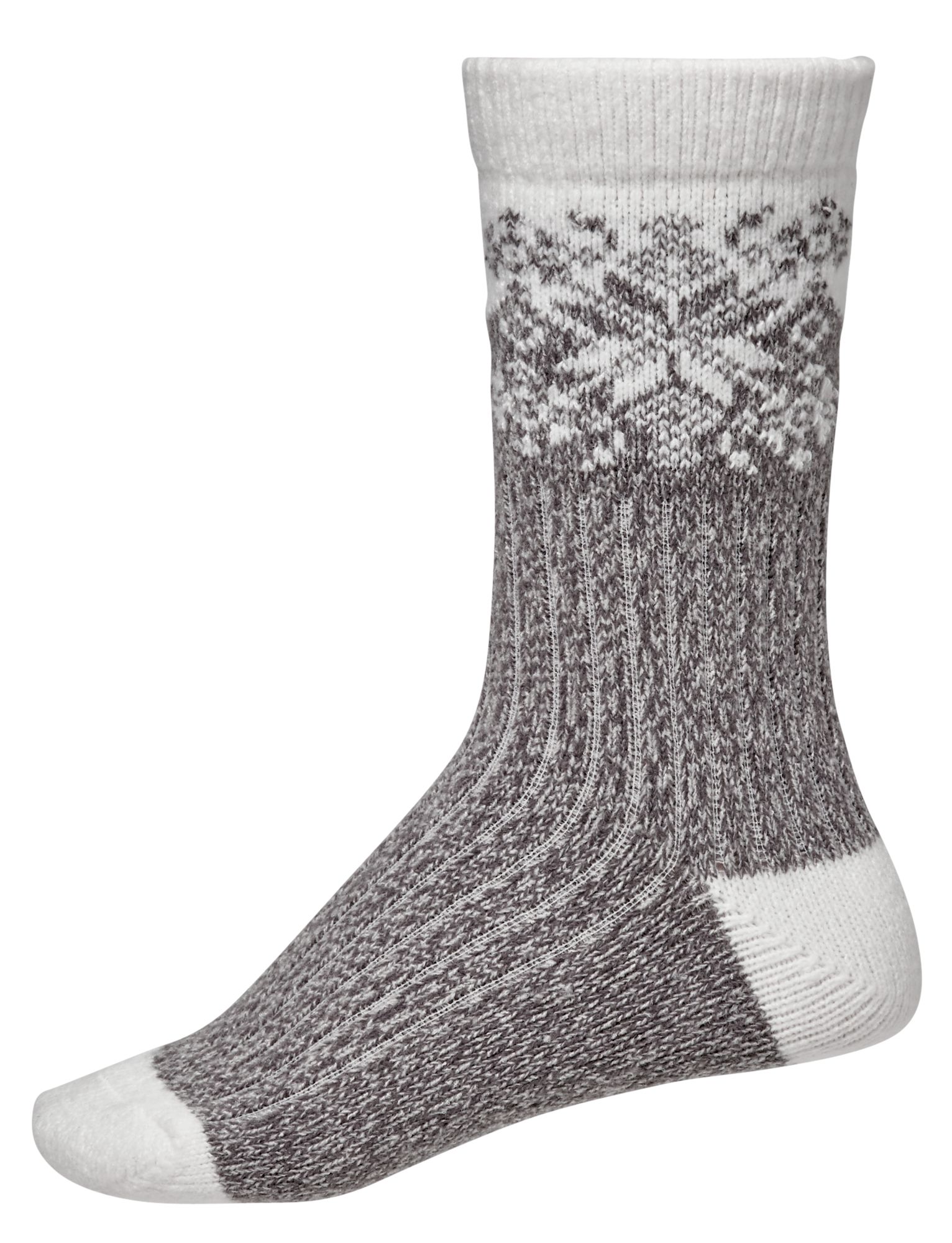Northeast Outfitters Women's Cozy Cabin Snowflake Print Boot Socks product image