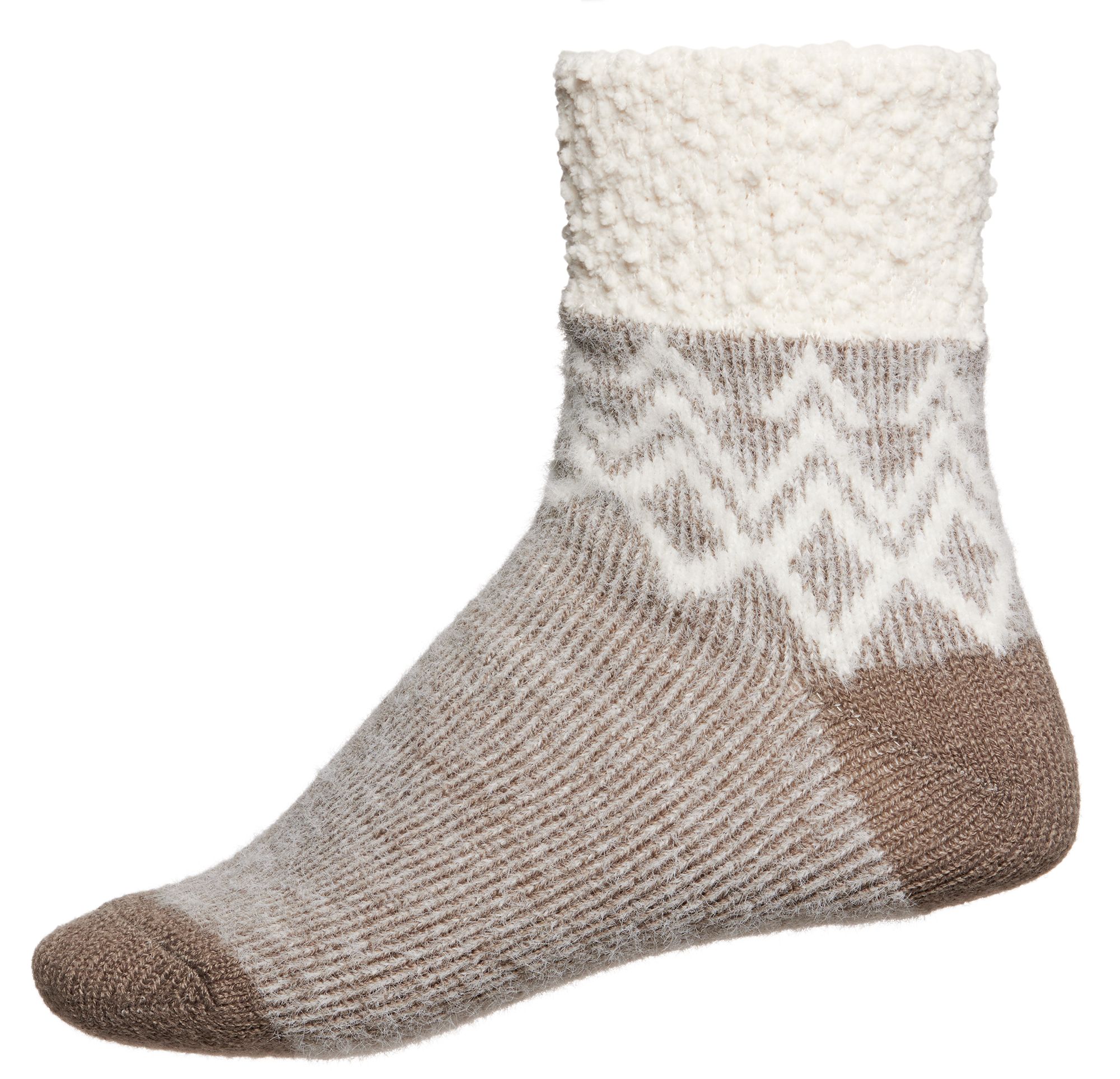 Northeast Outfitters Women's Cozy Cabin Fuzzy Diamond Insert Socks product image