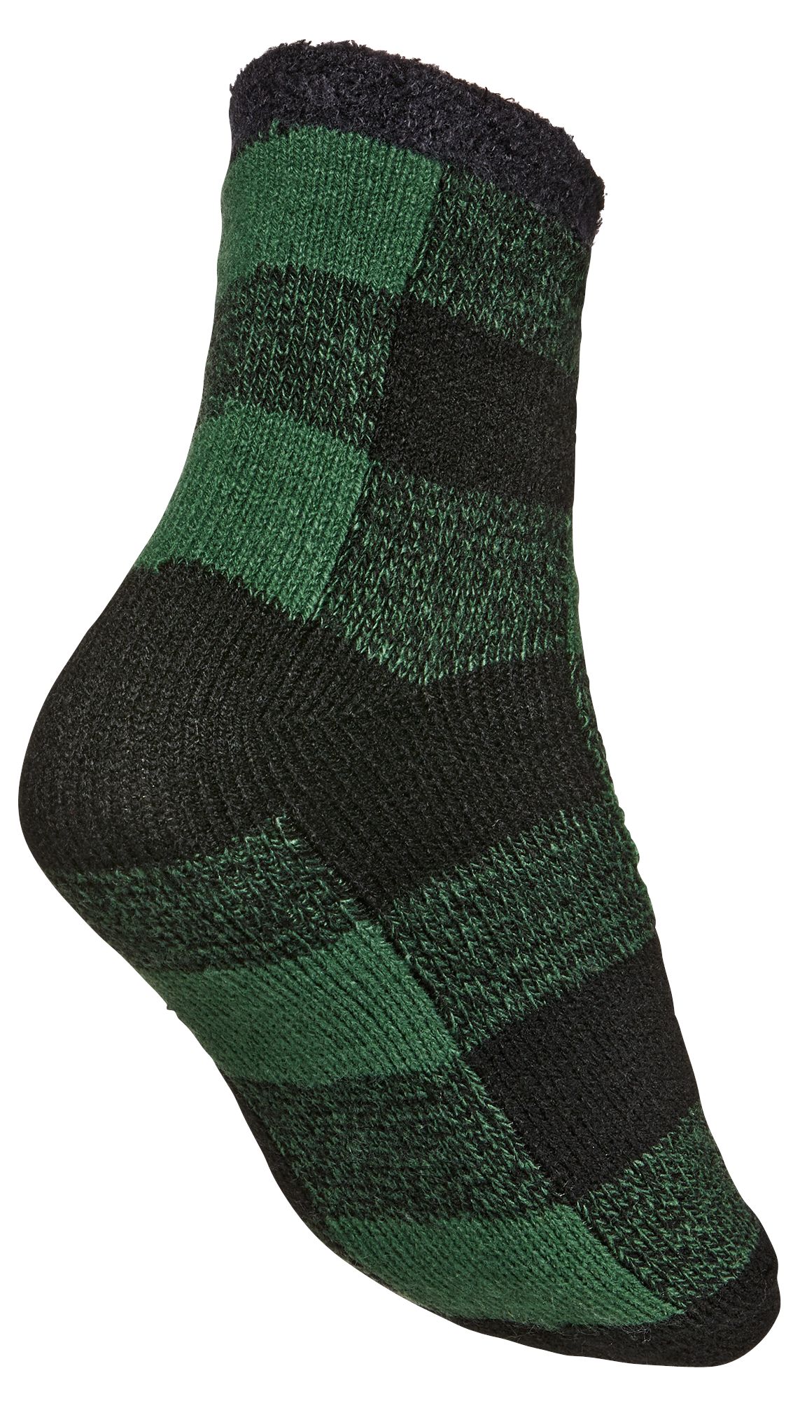 Northeast Outfitters Women's Cozy Cabin Holiday Buff Check Socks