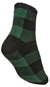 Northeast Outfitters Women's Cozy Cabin Holiday Buff Check Socks product image