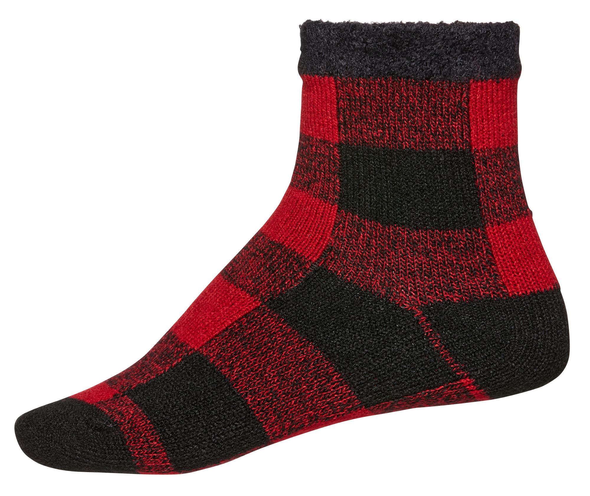 Northeast Outfitters Women's Cozy Cabin Holiday Buff Check Socks product image
