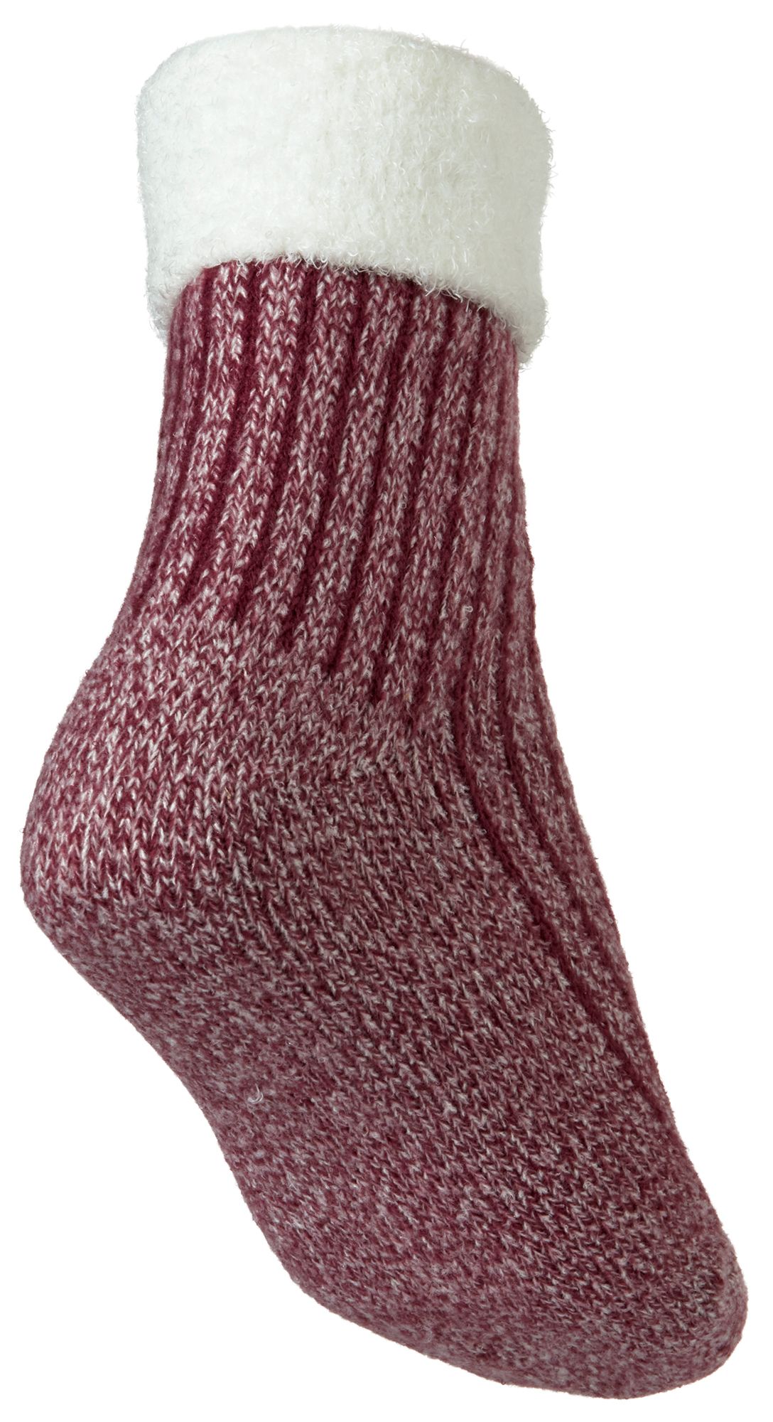 Northeast Outfitters Women's Rib Crew Cozy Cabin Cuffed Socks product image