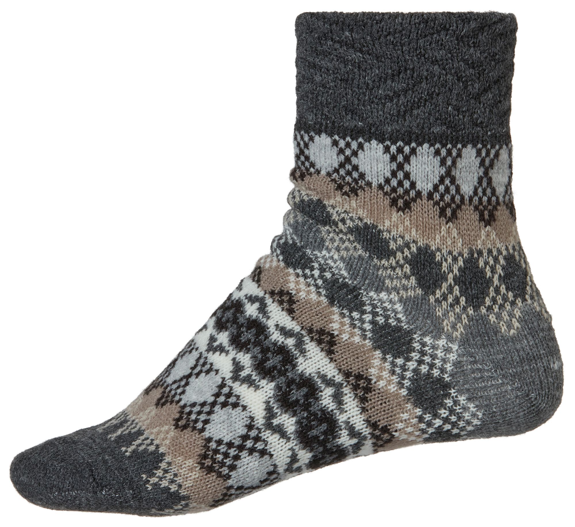 Northeast Outfitters Women's Cozy Cabin Birdseye Diamonds Socks